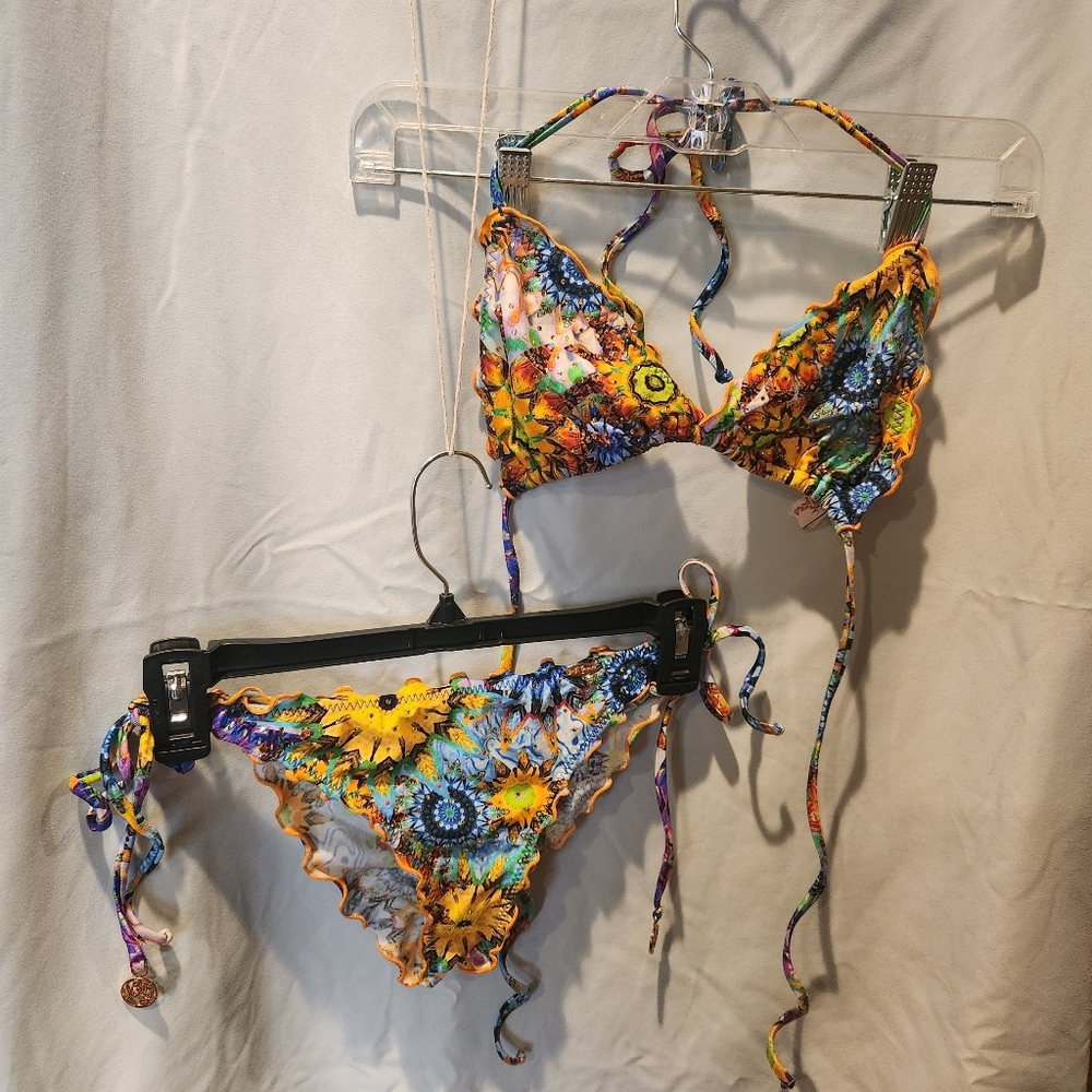Luli Fama matching bikini bottom  & top